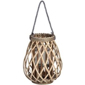 Huge Standing Wicker Lantern