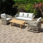 Capri Collection Outdoor Three Seater Sofa