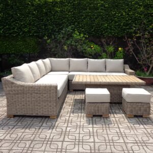 Capri Collection Outdoor Three Seater Sofa