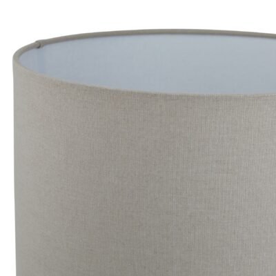 Toscano Brown Table Lamp With Linen Shade