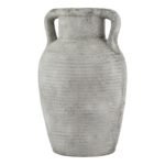 Bianca Antique White Candlestick Table Lamp With Linen Shade