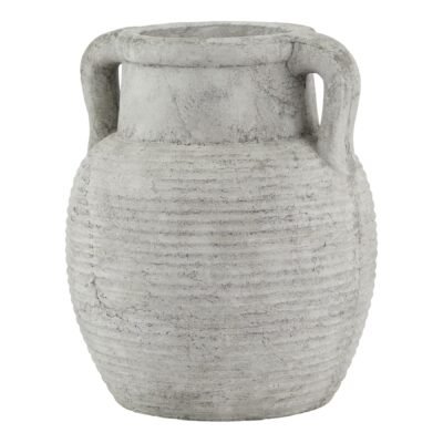 Helios Stone Amphora Pot