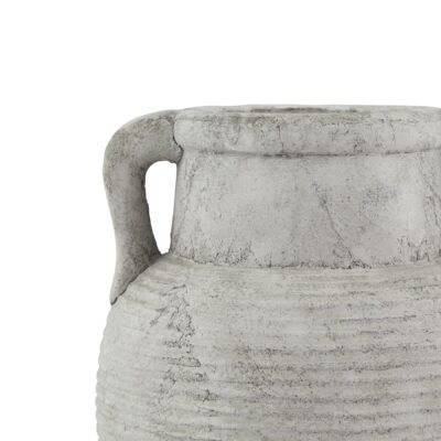 Helios Stone Amphora Pot