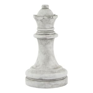 Helios Aged Stone Tall Table Lamp With Linen Shade