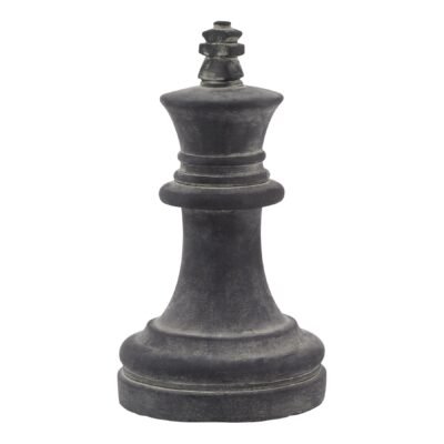 Vesuvio Grey King Chess Piece