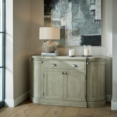 Vesuvio Grey Large Hurricane Lantern
