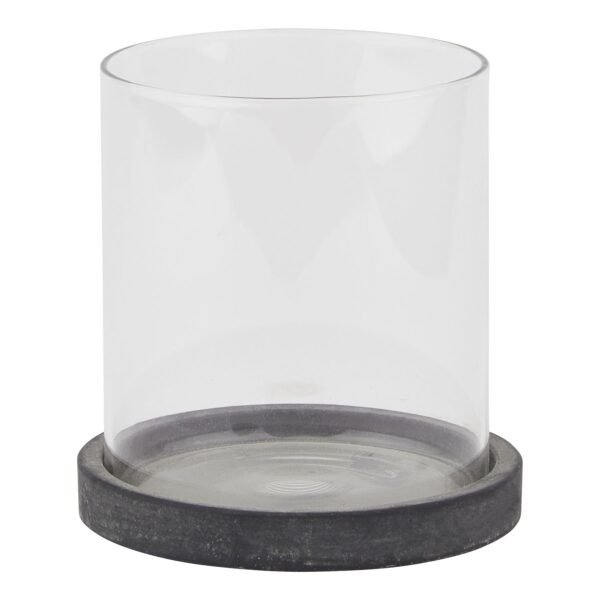 Vesuvio Grey Hurricane Lantern