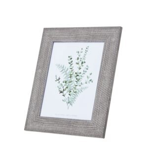 Black And Antique Gold Beaded  8X10 Photo Frame
