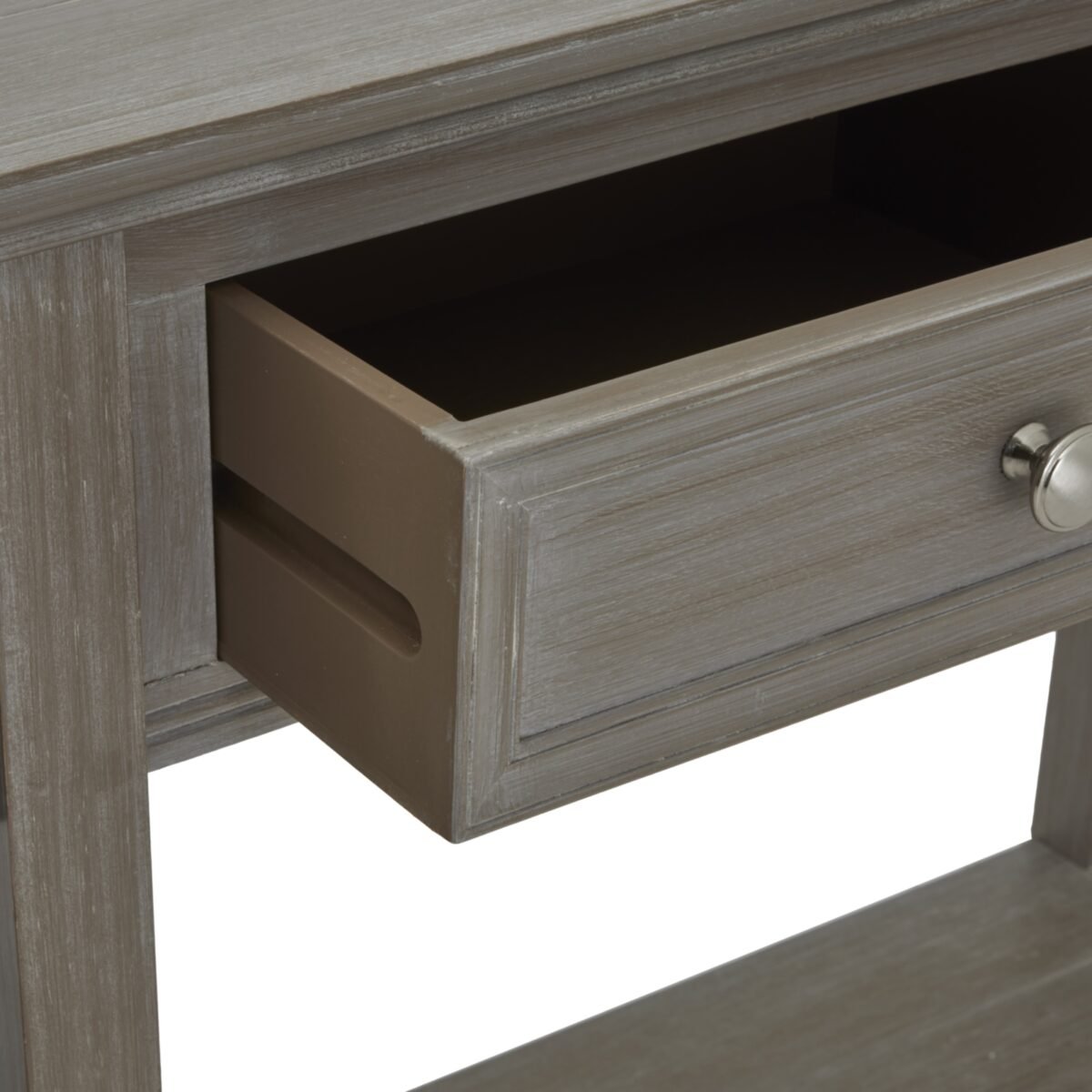 The Rattana Collection Four Drawer Console Table