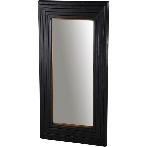 Strata Black Wall Mirror