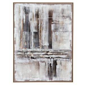 Traverse Hand Painted Canvas In Frame