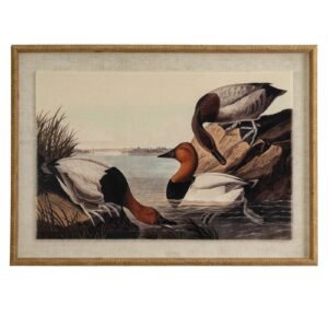 Atol Coral Art Mounted In Beaded Frame