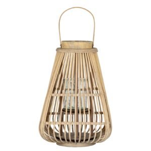 Large Standing Wicker Lantern